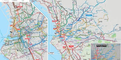 Marseille buss rutt karta
